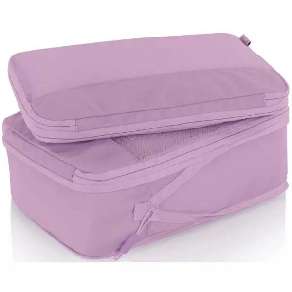  Koffer HEYS Ecotex Compression Packing Cube 4 Pc Set FLIEDERBLÜTE 