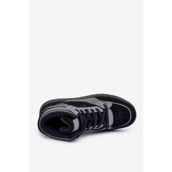  Herren-Sneaker BIG STAR OO174303 SCHWARZ Big Star Shoes 