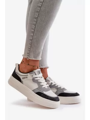 Damen-Sneaker BIG STAR OO274028 WEISS Big Star Shoes