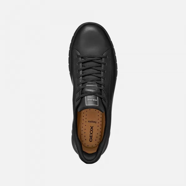  Herren-Sneaker GEOX FLEXTRIDE PLUS G014652 SCHWARZ 