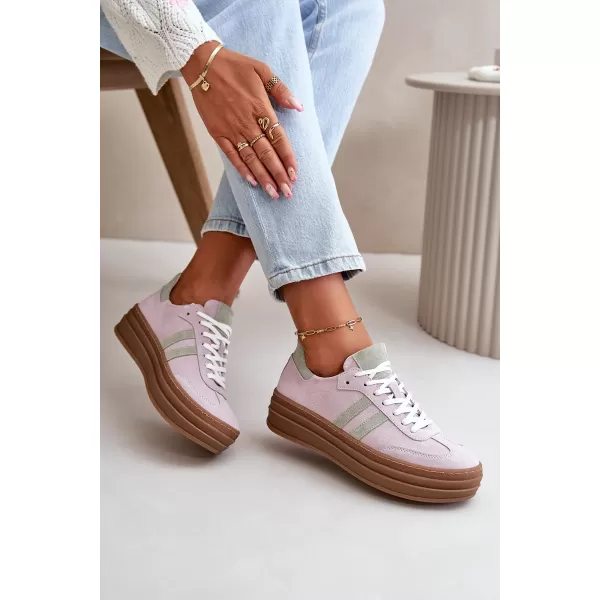  Damen-Sneaker ZAZOO N1068S4 LILA 