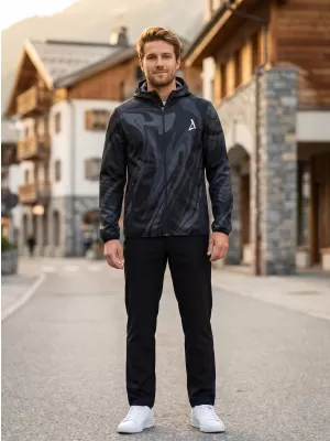 Premium-Softshelljacke für Herren ALTISPORT VOJ/ALM072JACK01 SCHWARZ