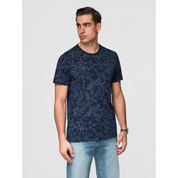  Herren-T-Shirt OMBRE OM-TSFP-0262 MARINEBLAU 