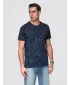 Herren-T-Shirt OMBRE OM-TSFP-0262 MARINEBLAU