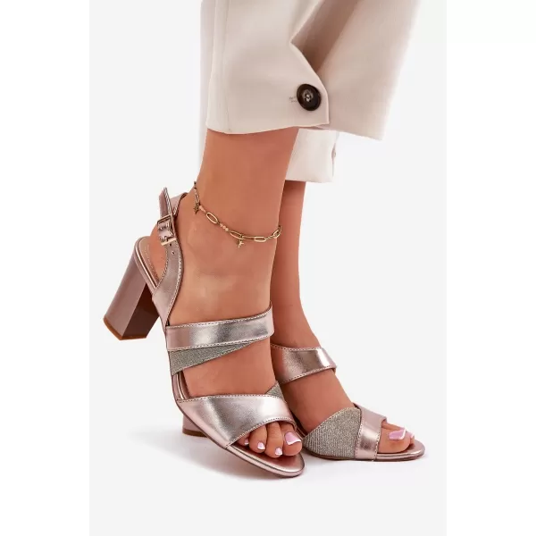  Damensandalen SERGIO LEONE SK866 PLATIN 