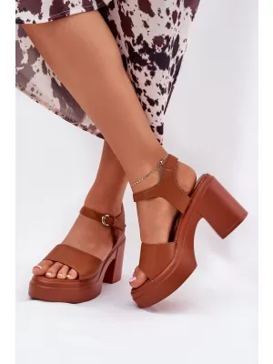 Damensandalen BOTO KORLEVIA 36034 KAMEL