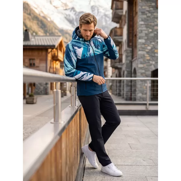  Premium-Softshelljacke für Herren ALTISPORT VOJ/ALM039JACK01 MARINEBLAU 