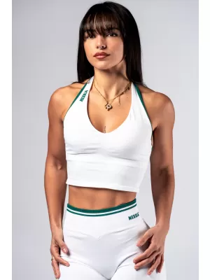 Neckholder-Top CLUB DOR 640 WHITE Nebbia