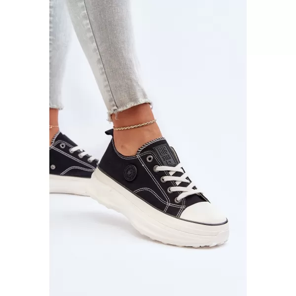  Damen-Sneaker BIG STAR NN274125 SCHWARZ Big Star Shoes 