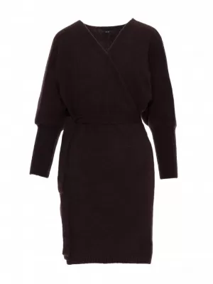Kleid MOE M631 SCHOKOLADE