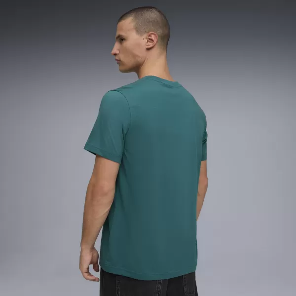  Herren-T-Shirt PUMA GRAPHIC TEE 691775_41 SMARAGDEIS 