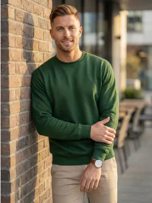 Sweatshirt ALTISPORT NoPrint NP/ALU624 FLASCHENGRÜN