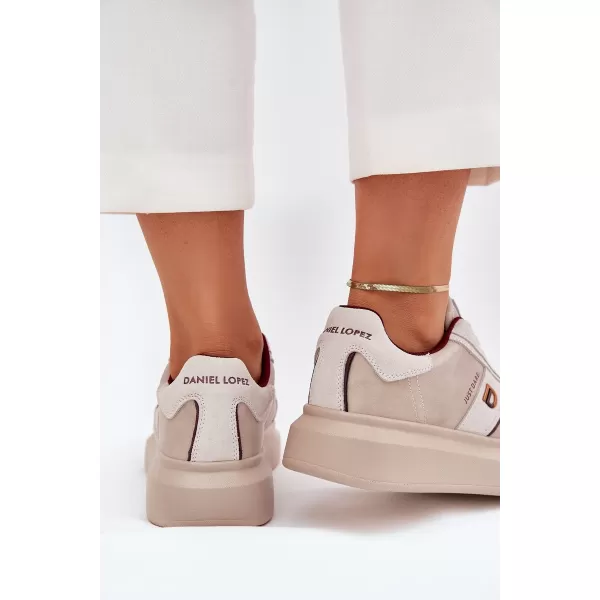  Damen-Sneaker LOPEZ JUST DARE SS2D4003 BEIGE Daniel Lopez Just Dare 