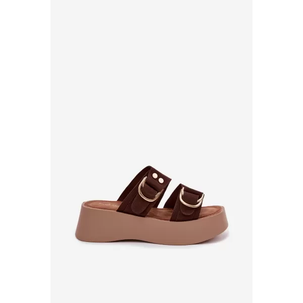  Damensandalen BOTO NELIRAE 42057 KAFFEE 