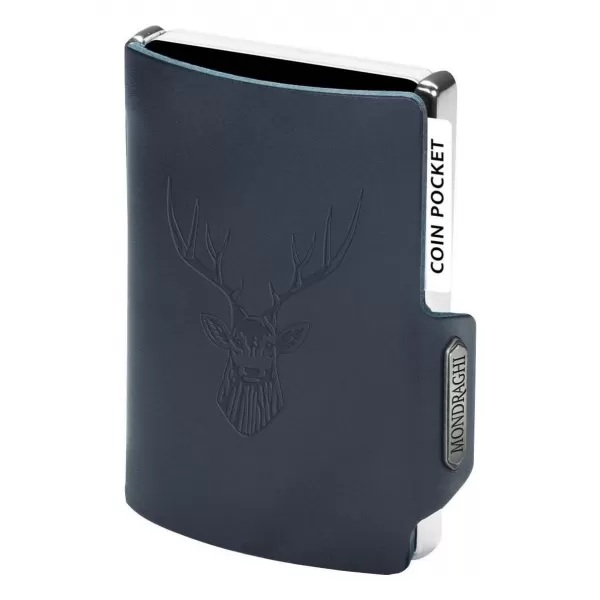  Geldbörse MONDRAGHI Silhouette Classic Deer BLAU 