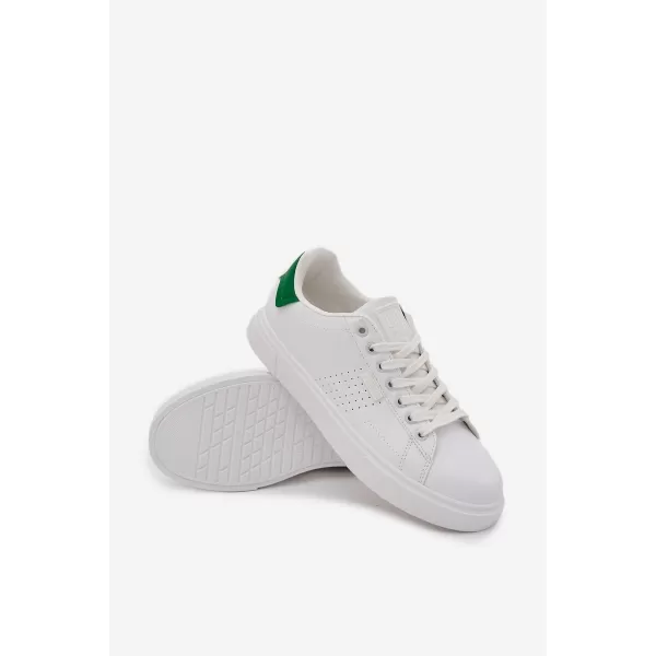  Herrenschuhe BIG STAR OO174116 WEISS/GRÜN Big Star Shoes 