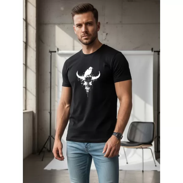  Herren-T-Shirt DSTREET NX060R SCHWARZ 