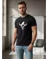Herren-T-Shirt DSTREET NX060R SCHWARZ