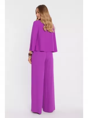 Damenbluse MOE M905 LAVENDEL