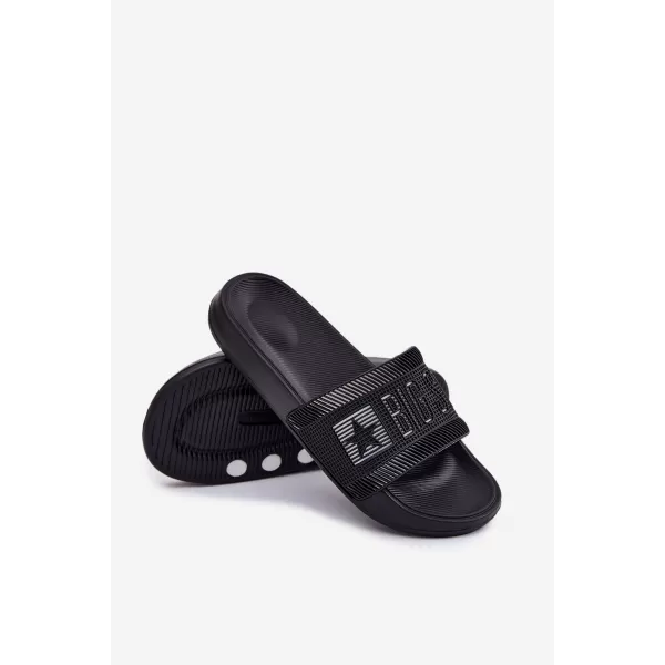  Herrensandalen BIG STAR NN174696 SCHWARZ Big Star Shoes 
