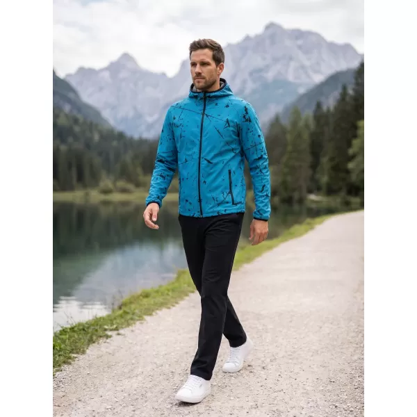  Premium-Softshelljacke für Herren ALTISPORT VOJ/ALM034JACK01 SMARAGD 