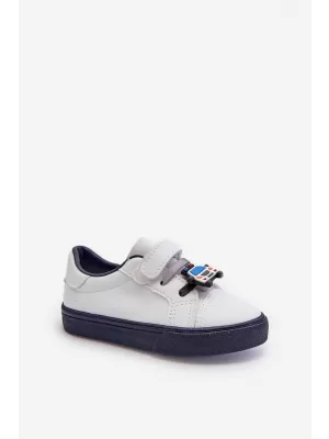 Kinder-Sneaker BOTO PENNYN 32802 WEIß/MARINE