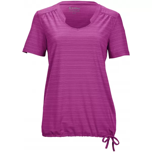  Damen-T-Shirt KILLTEC KOS 46 38318-570 DUNKELROSA 