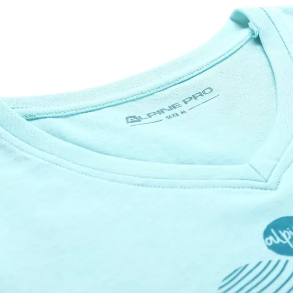  Funktions-T-Shirt für Damen ALPINE PRO GREMA 2 BLAU 