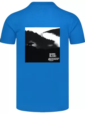 Herren-T-Shirt NORDBLANC NOTHINGNESS NBSMT8150 BLAU