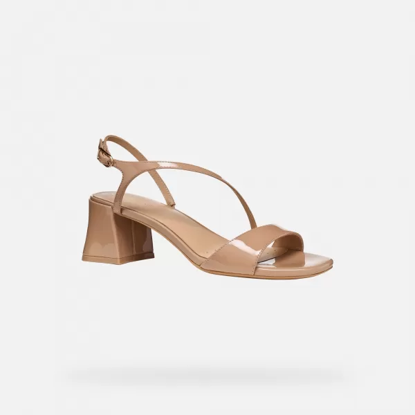  Damensandalen GEOX NEW ERAKLIA 50 T01 G012946 HELLBRAUN 