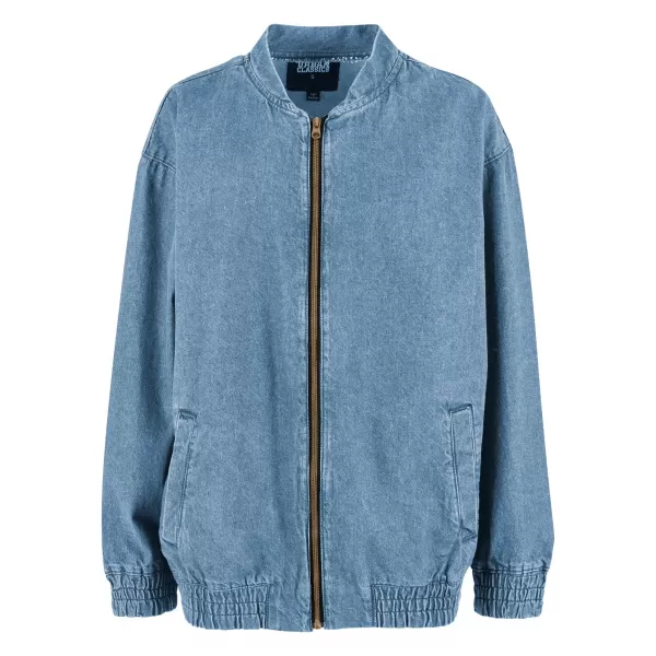  Damenjacke URBAN CLASSICS TB7131 NEU, HELLBLAU, VERSCHMUTZT GEWASCHEN 