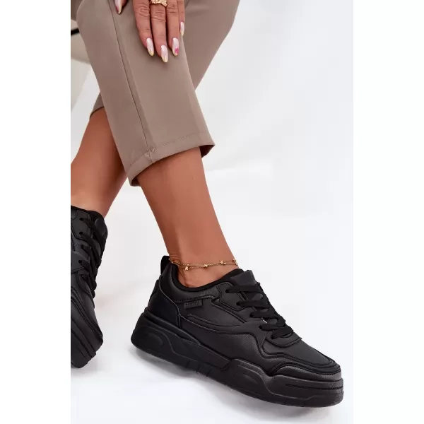  Damen-Sneaker BIG STAR SS274589 SCHWARZ Big Star Shoes 