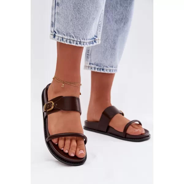  Damenhausschuhe BOTO SARILISSE 41610 BRAUN 