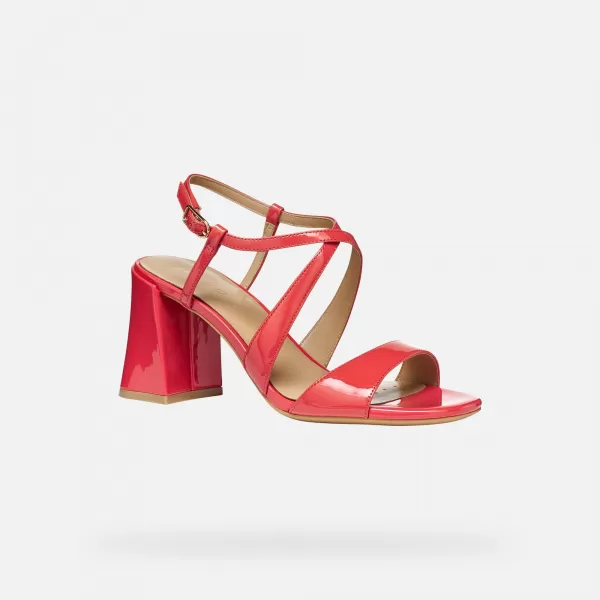  Damensandalen GEOX NEW ERAKLIA 80 T01 G012895 ROT 