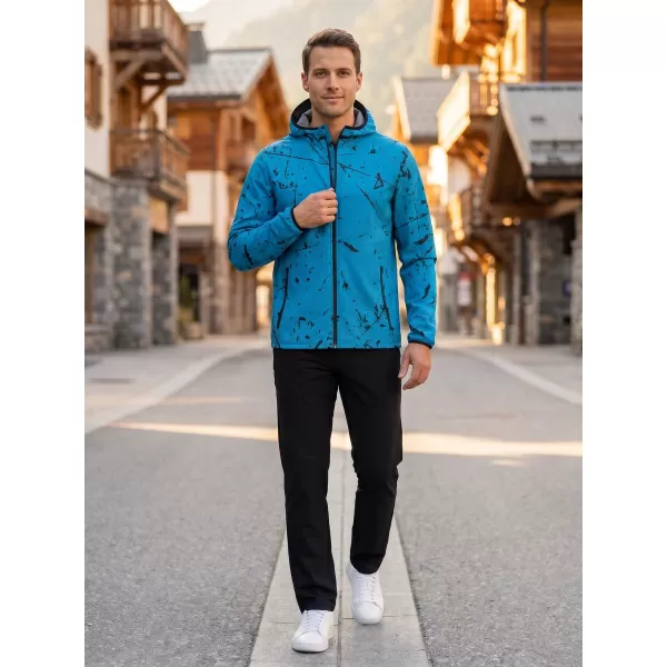  Premium-Softshelljacke für Herren ALTISPORT VOJ/ALM034JACK01 SMARAGD 