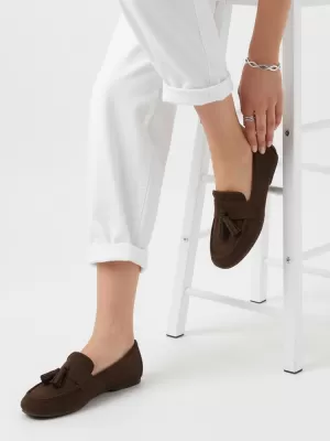 Damenschuhe DSTREET ZY1365 BRAUN