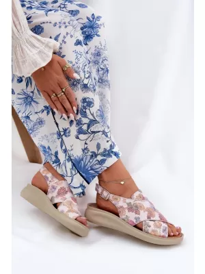 Damensandalen BOTO TOSMELIA 36733 BLUMEN