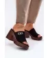 Damenhausschuhe VINCEZA 17400 SCHWARZ
