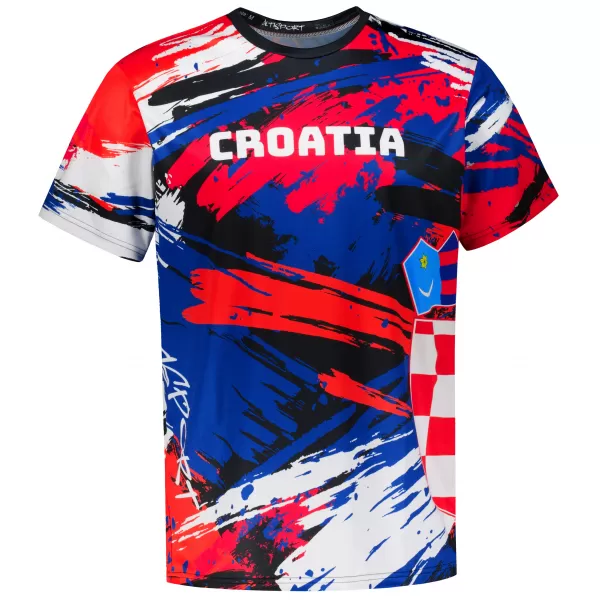  Premium-T-Shirt für Herren ALTISPORT VOJ/ALM036HR/TR01 STREIFEN 