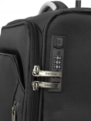 Koffer TRAVELITE Jetpack Multi Light 2 Cabin SCHWARZ