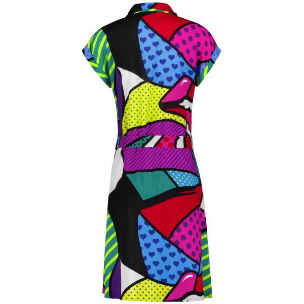  Kleid ALTISPORT HANNYA ROSA MUSTER 