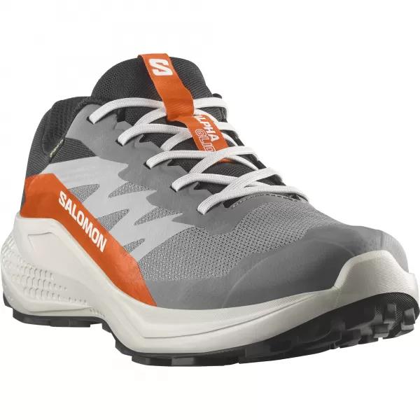  Herrenschuhe SALOMON ALPHAGLIDE GTX L47975300 CASTLEROCK/LUNAR ROCK/KIRSCHTOMATE 