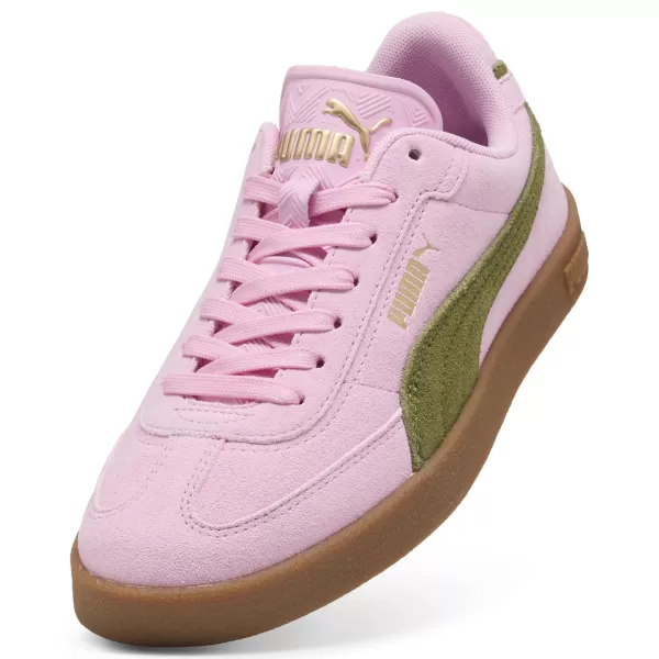  Stiefel PUMA CLUB II ERA SUEDE 400717_31 ROSA SCHIMMER/OLIVGRÜN 