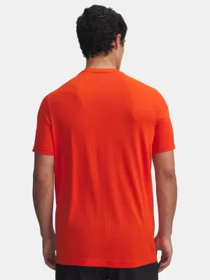 Herren-T-Shirt UNDER ARMOUR VANISH SEAMLESS NOVELTY SS 1388129-844 ORANGE