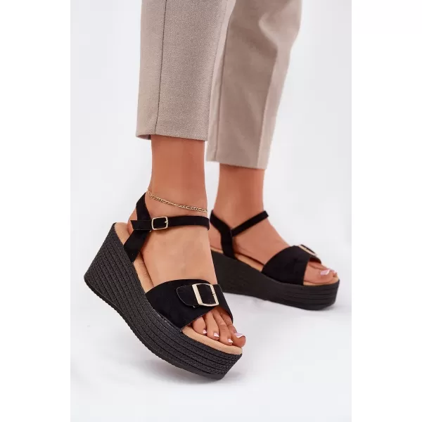  Damensandalen BOTO LINIELLA 37365 SCHWARZ 