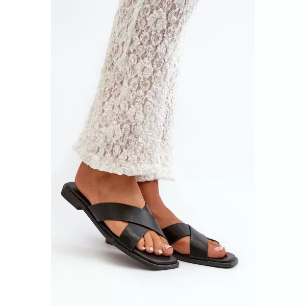  Damensandalen S.BARSKI KV27-002 SCHWARZ 