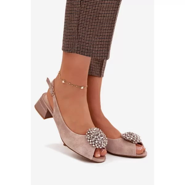  Damensandalen D&A CR61-3030 BEIGE 