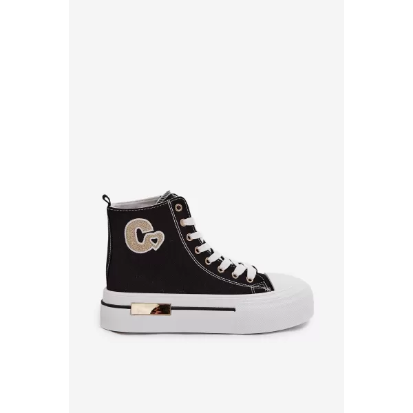  Damen-Sneaker BOTO MELORIA 41372 SCHWARZ 