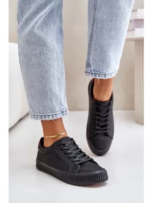 Damen-Sneaker BIG STAR OO274A462 SCHWARZ Big Star Shoes
