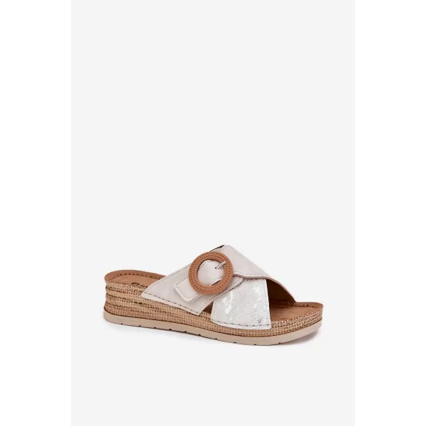  Damensandalen INBLU RV000012 BEIGE 